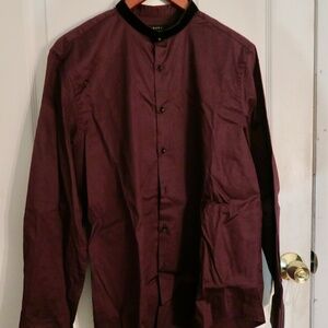 ZARA Plum Long sleeve Shirt